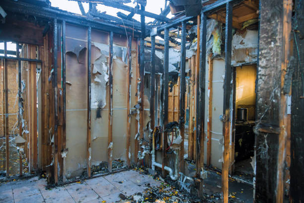 Professional Fire Damage Removal technician working in Pendergrass, GA